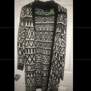 Rue 21 tribal print cardigan