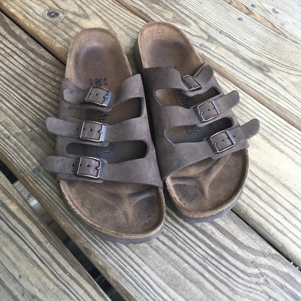 Three strap birkenstock