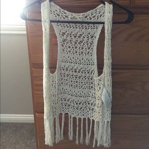 Cute crochet vest!