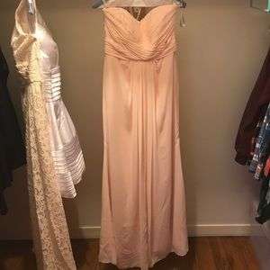 David's Bridal bridesmaid dress