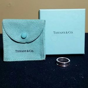 Authentic Tiffany & Co. 1837 silver ring