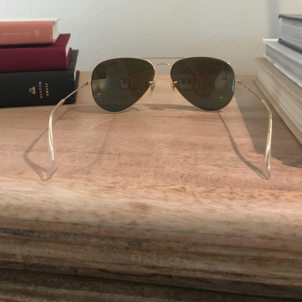 Reflective blue aviator ray bans - Picture 3 of 8