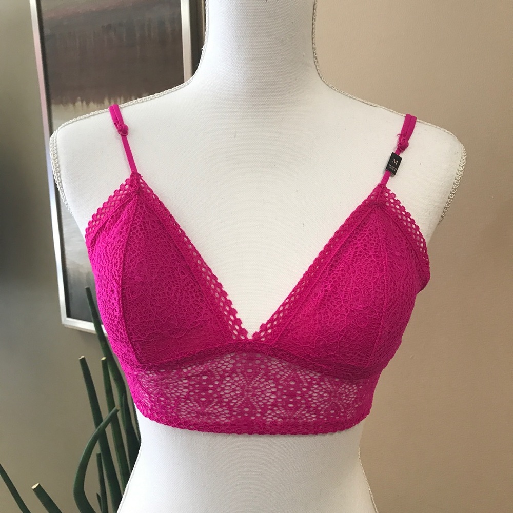 Victoria's Secret Bralette Pink M NEW with tags