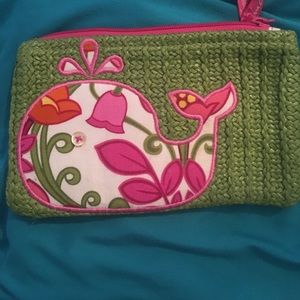 Vera Bradley Woven Whale Wallet!!