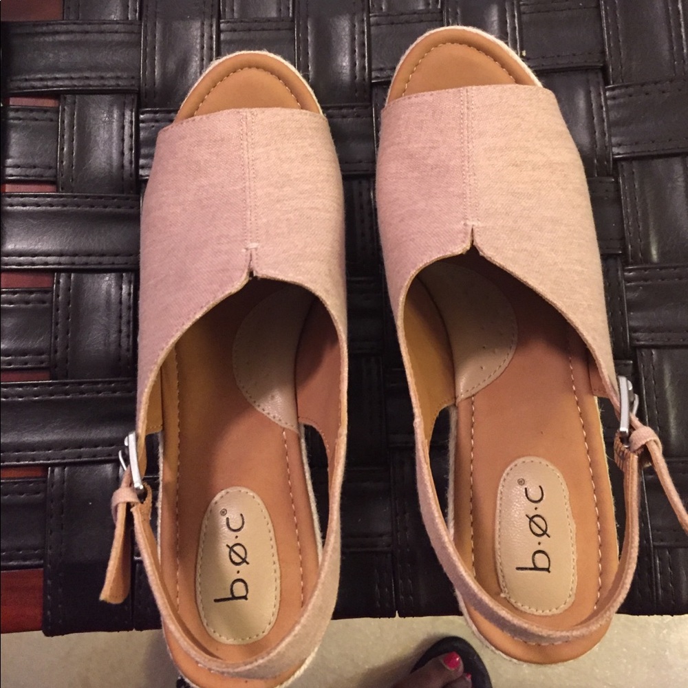 Wedge heel