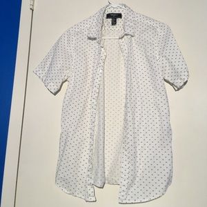 Forever 21 Men's Patterned Button Up
