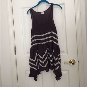 ❤️2 FOR $25❤️Free People Voile Lace Trapeze Slip