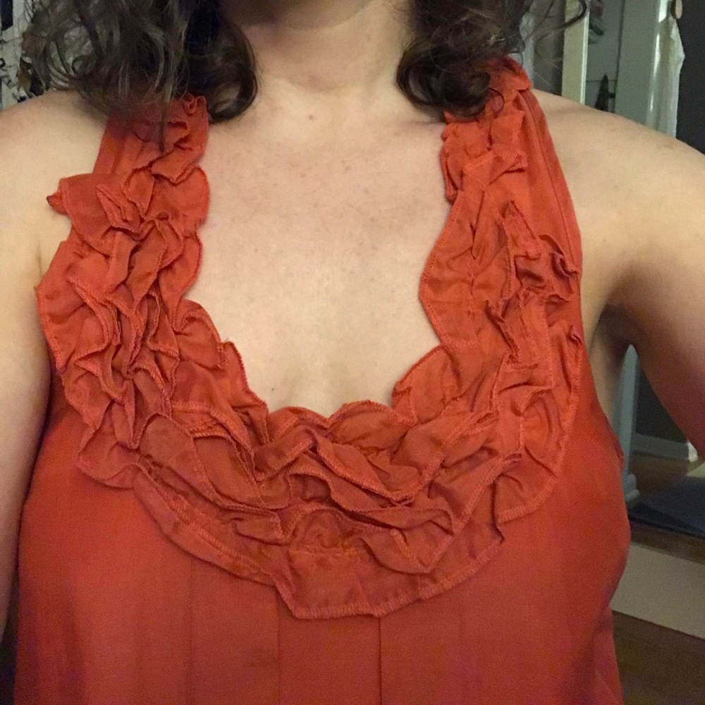 Adorable salmon colored dress