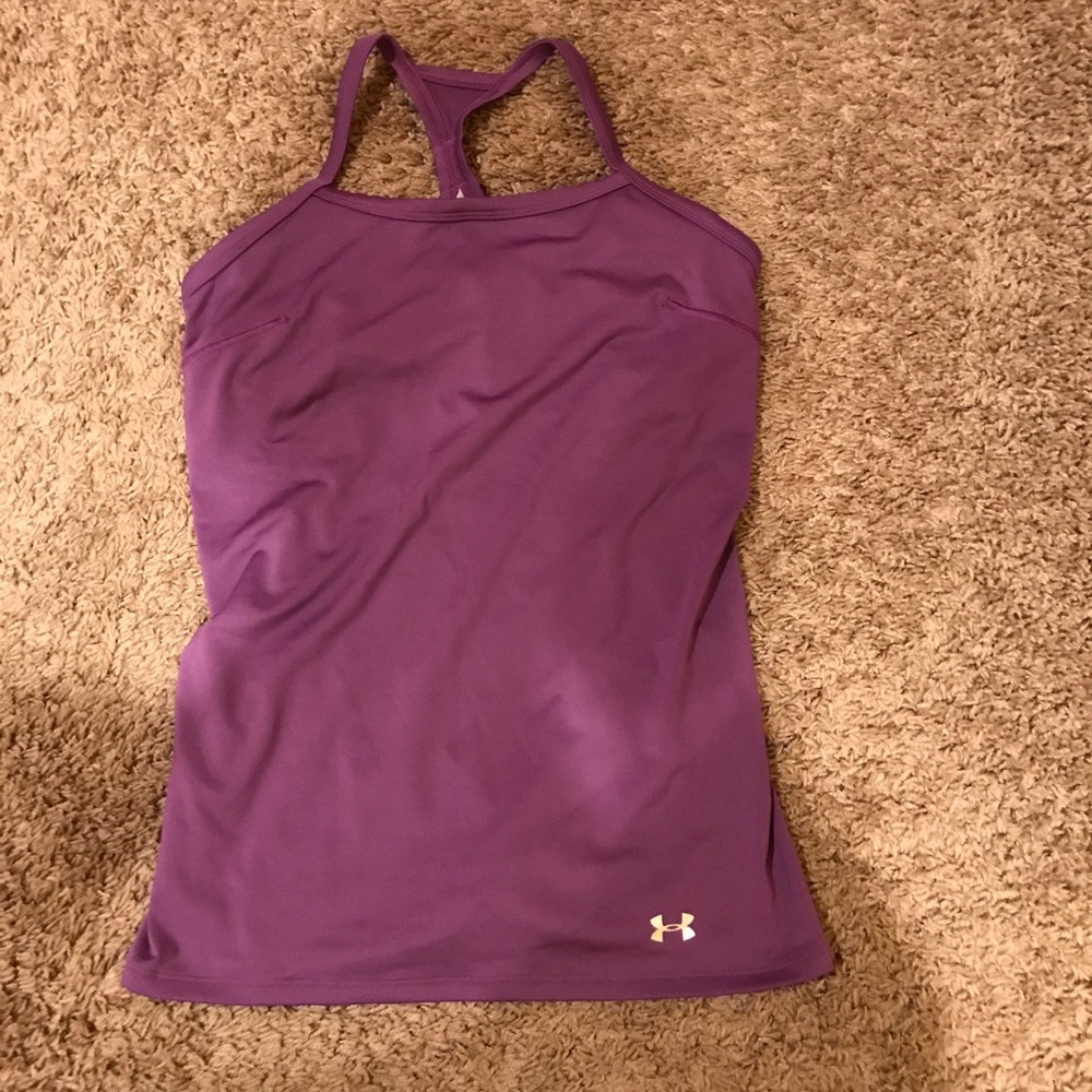 Under Armour heat gear workout shirt