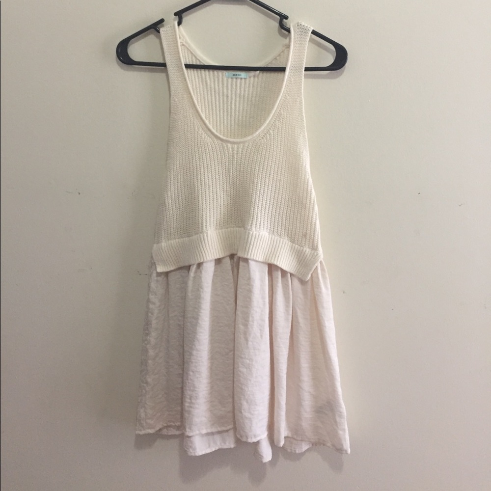 Kimchi Blue cream knit tank