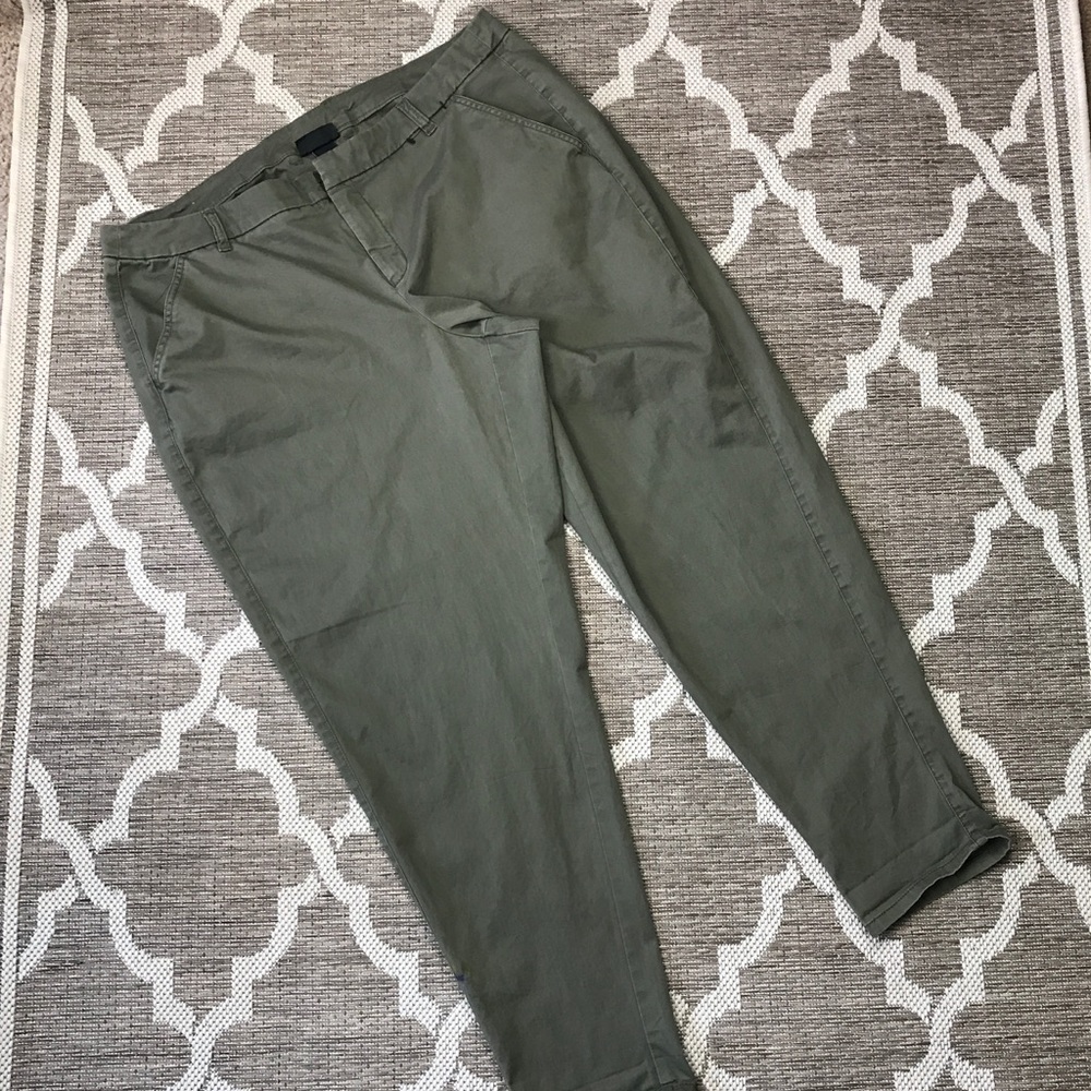 NWOT Lane Bryant Women's Plus 18 Army Green Pants
