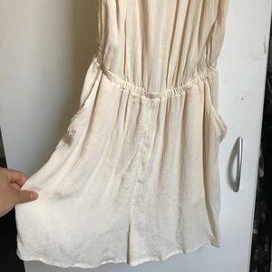 H&M boho white romper