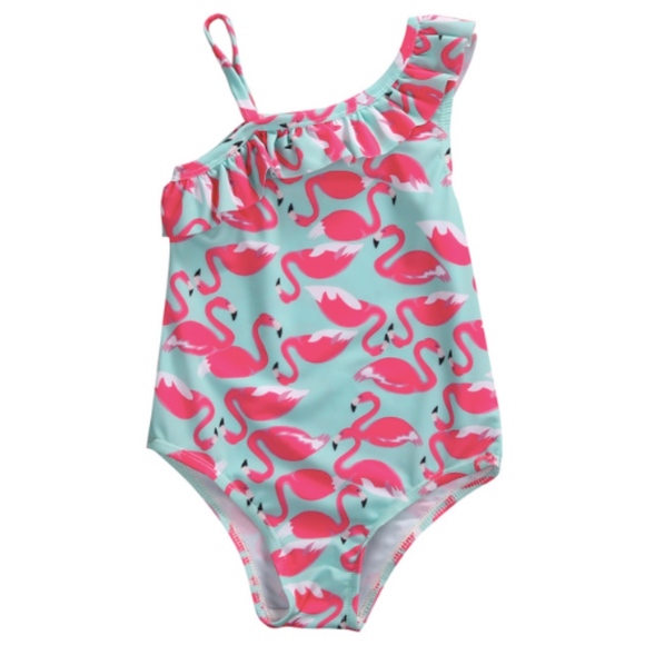 Other - ☀️SUMMER SALE Pink Flamingo Toddler Swimsuit