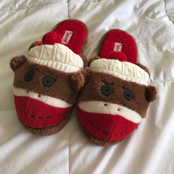 sock monkey slippers target