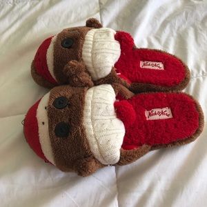 sock monkey slippers target