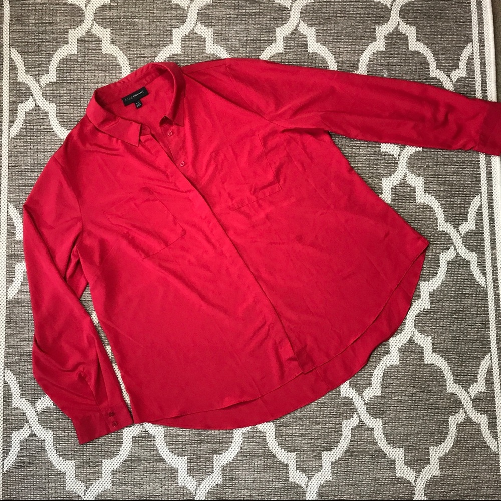 NWOT Lane Bryant Women's Plus Button Down Blouse