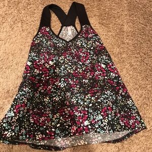 Floral summer tank top