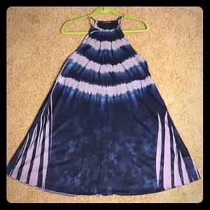 A-line Tye-dye dress