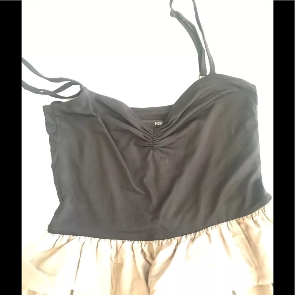SOLD H&M summer dress with ruffles skirt Sz 6 - Picture 3 of 5