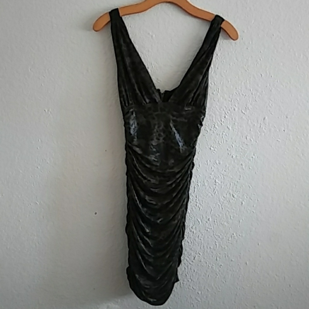 Very sexy bebe rusched dress