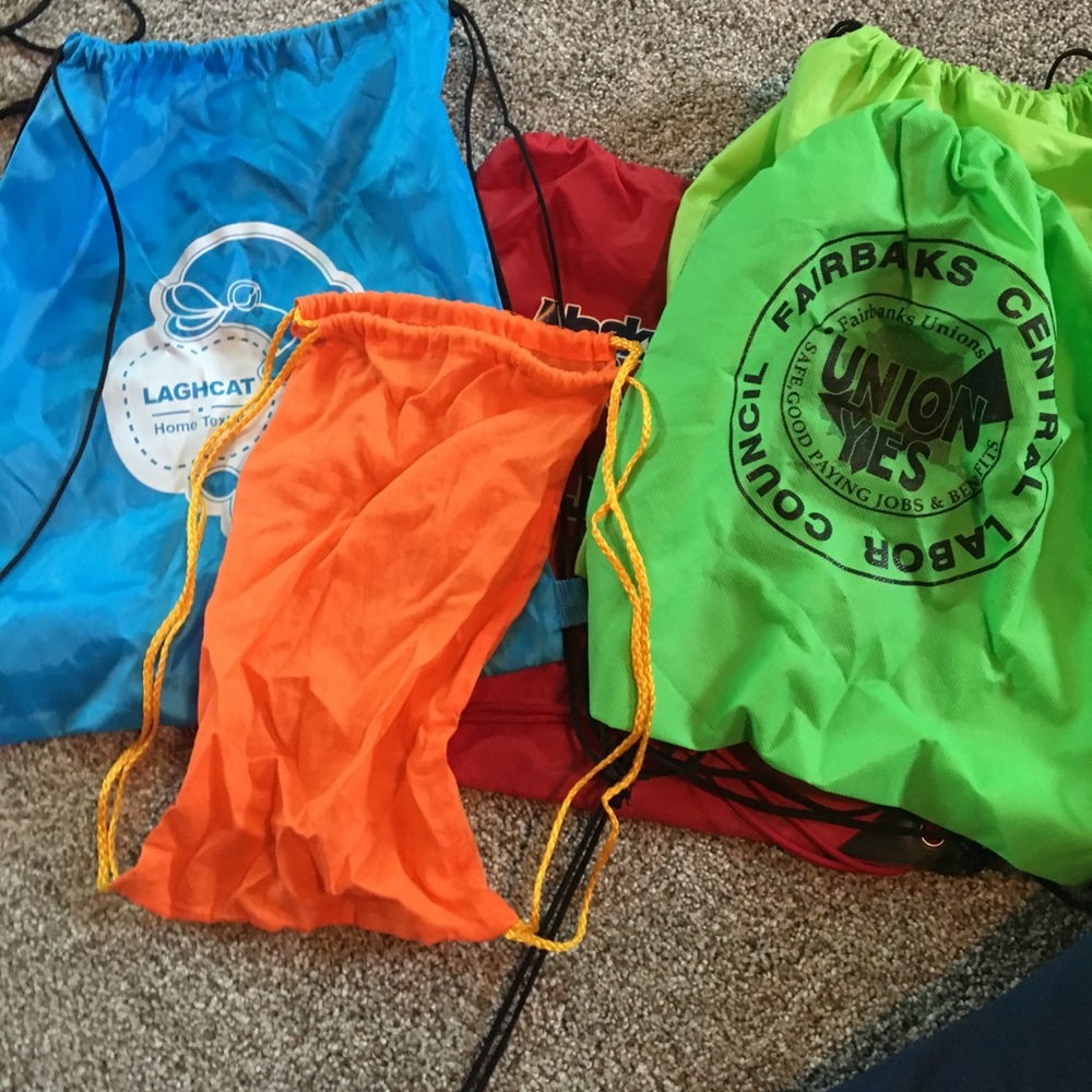 5 nap sack bags