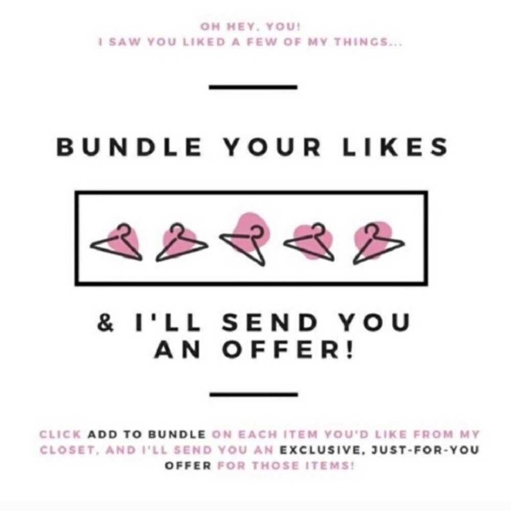 🎉 10% off bundles! Closet Clear-out!! 🎉