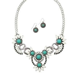 Sunbeam Necklace and Earring Set
