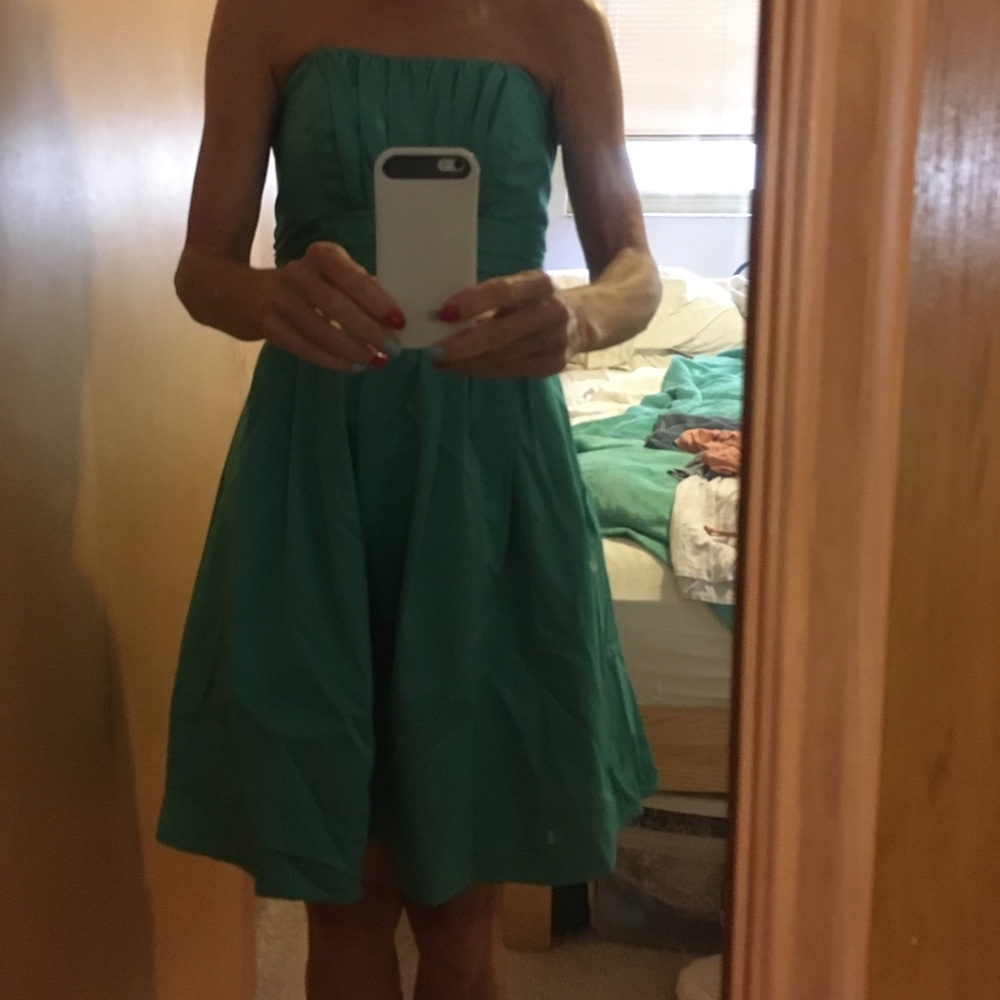 Strapless dress