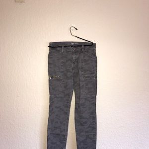 Gap Army Gray skinny pants