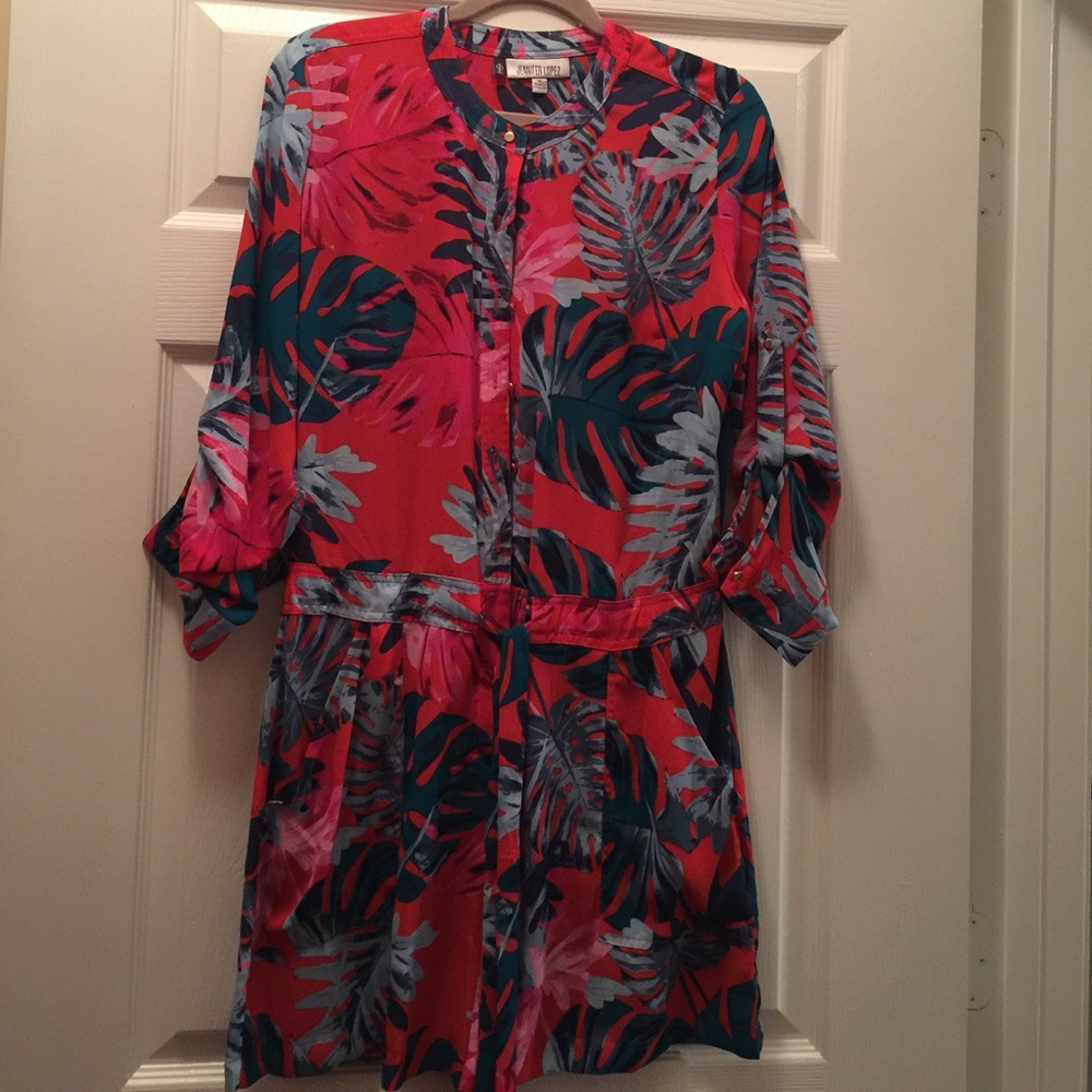 Floral romper by Jennifer Lopez