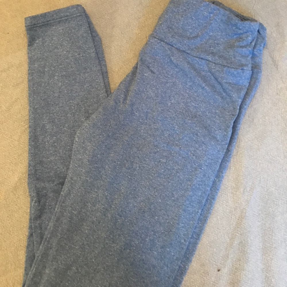 OS Heather blue lularoe leggings