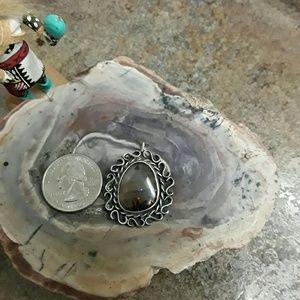 Native American Sterling Pendant