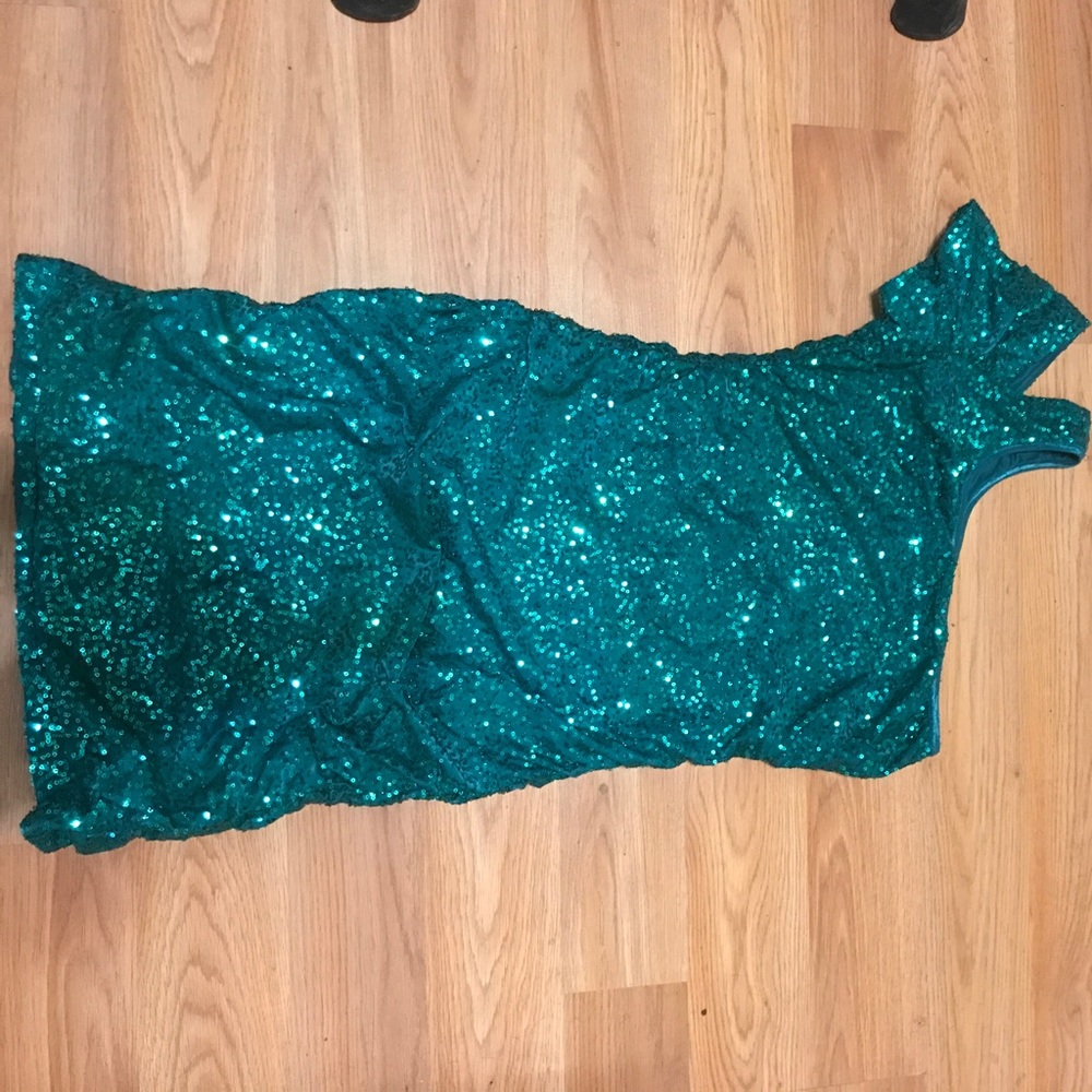 Sequin mini dress
