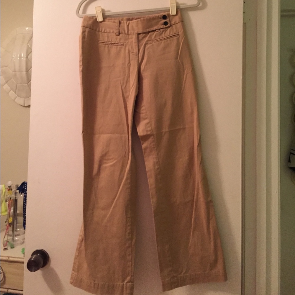 Ann Taylor LOFT petite khaki pants