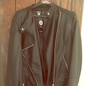 Plus size moto jacket!! True to size