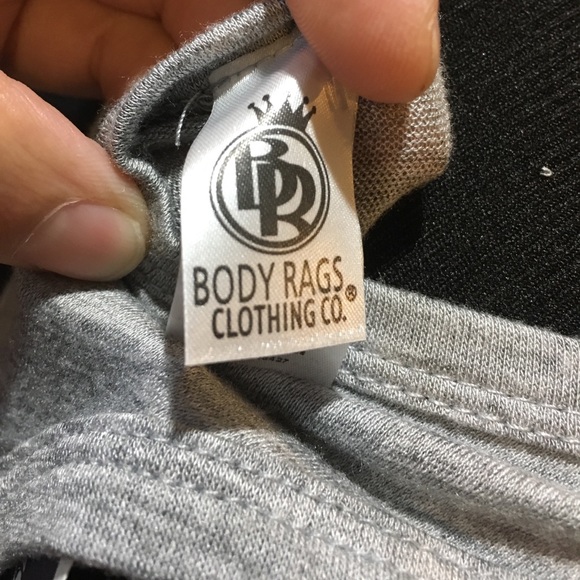 NWOT Body Rags Hot & Strong Razorback Tank Top - Picture 3 of 3