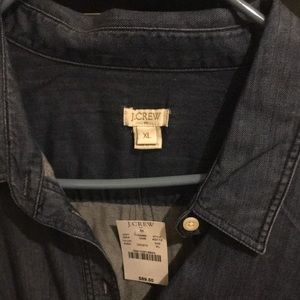 J. Crew XL 3/4 Button Shirtdress