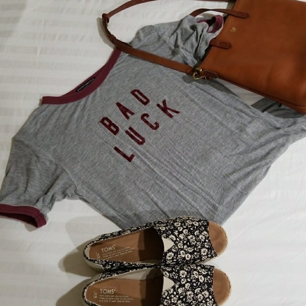 Brandy Melville Bad Luck Tee