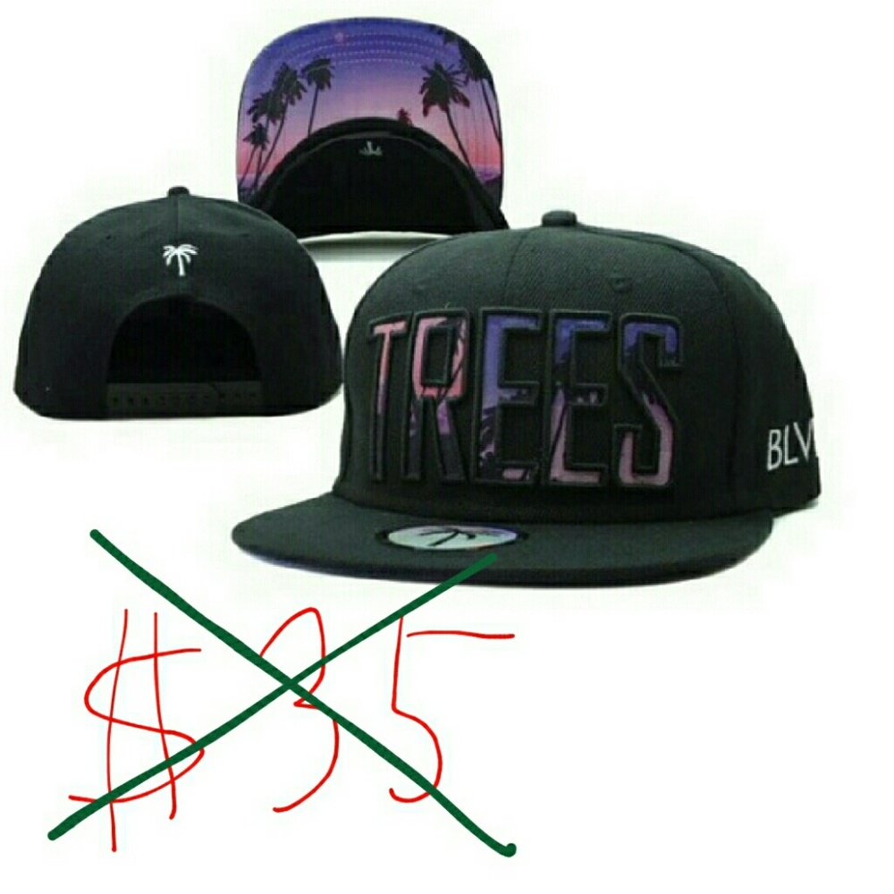 Trees brand high end embroidered underground hat