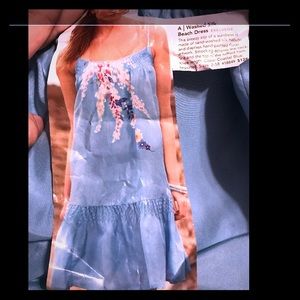 Washed-Silk Beach Dress