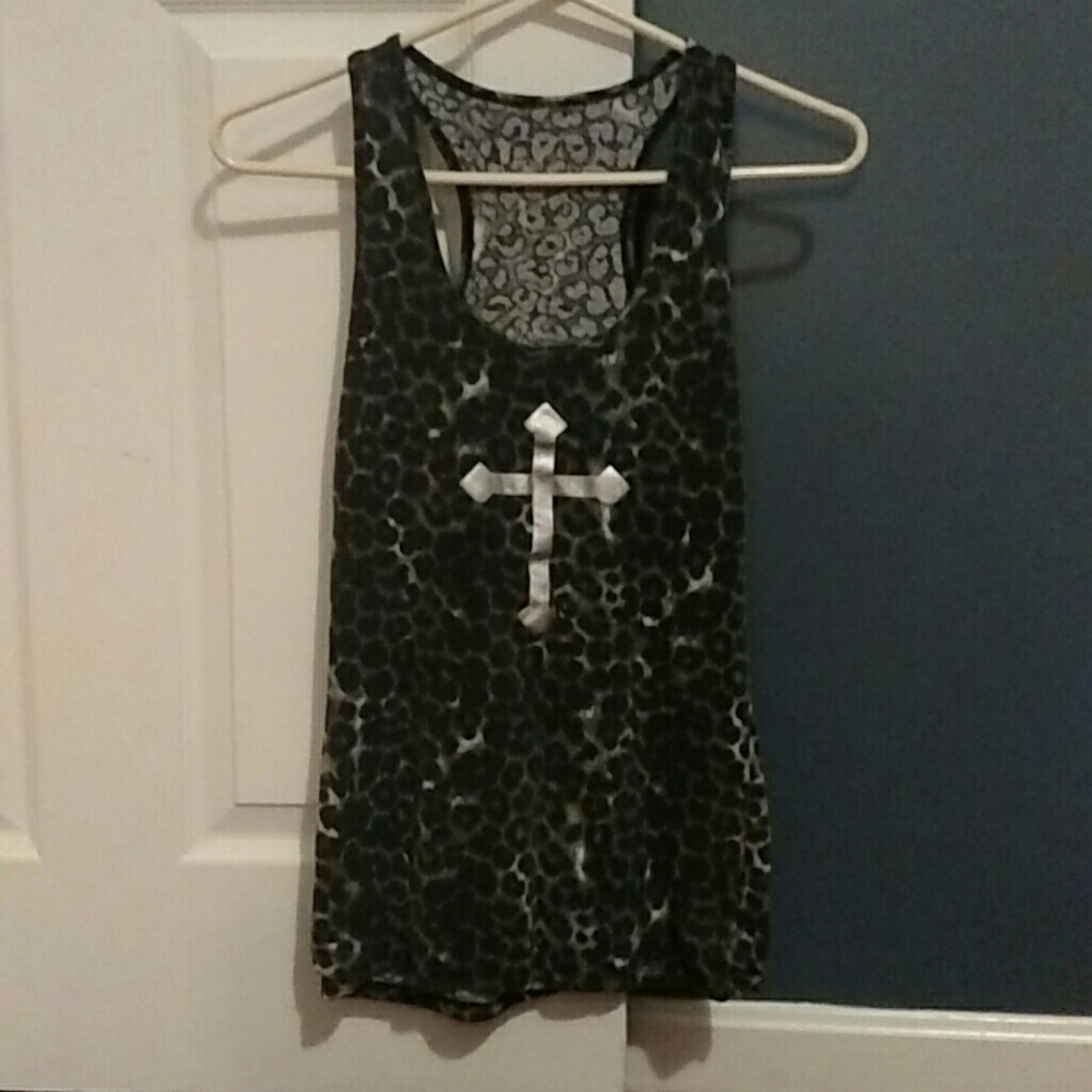 Cheetah tank top