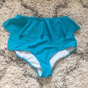 NWOT Kortni jeane high waisted swim bottoms