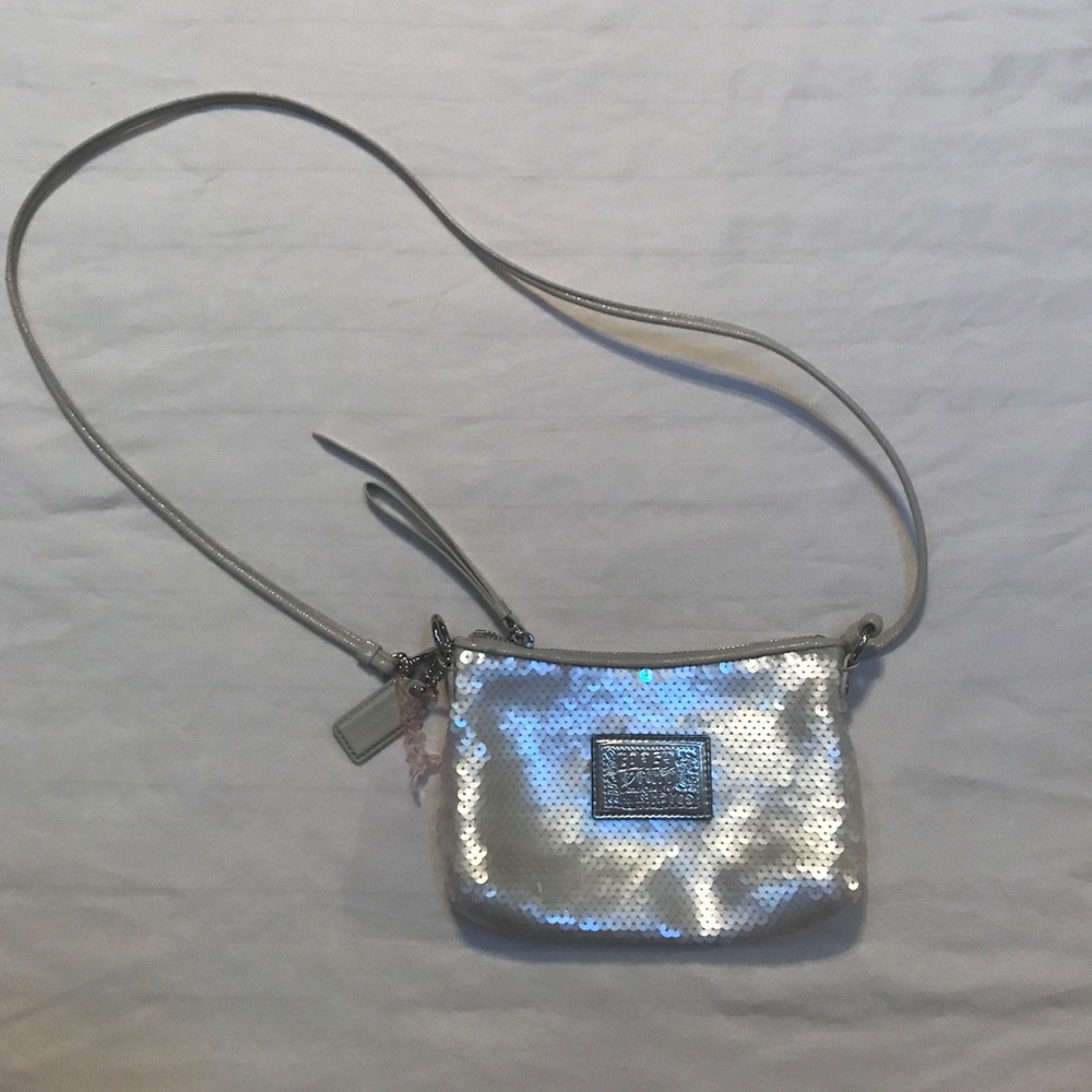Coach Poppy Sequin Purse