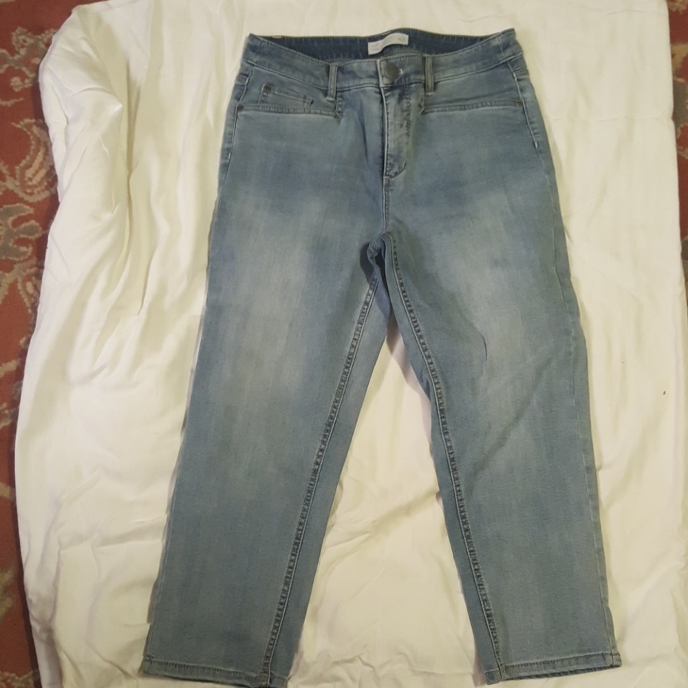 J. Jill smooth fit crop jeans