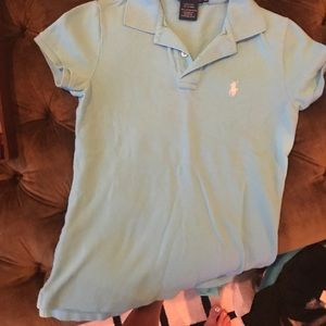 Light blue polo