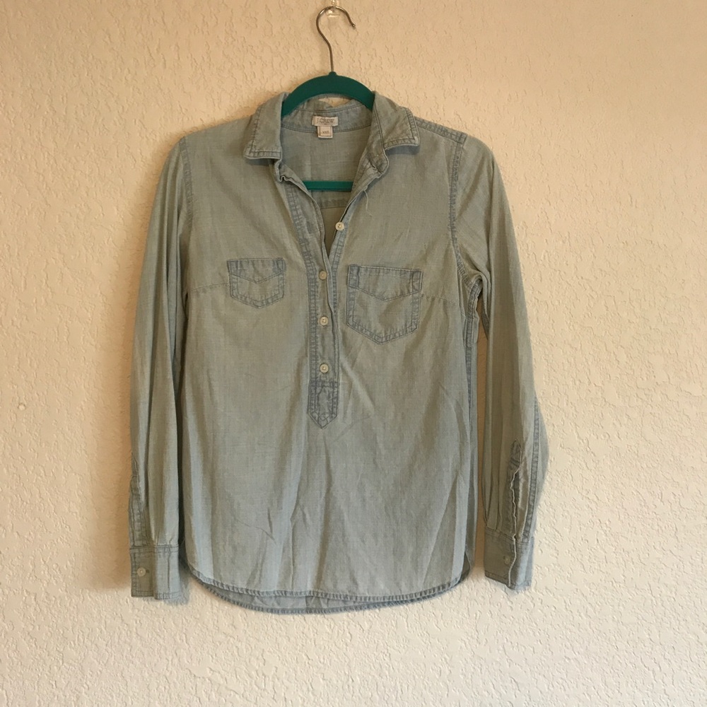 J Crew Denim long sleeve