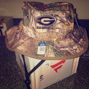 Georgia Real tree camouflage bucket hat