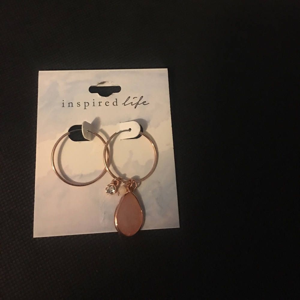 INSPIRED LIFE HOOP GOLD