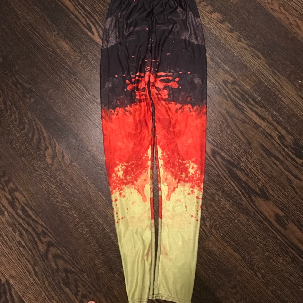 Fire Lava Running Pants