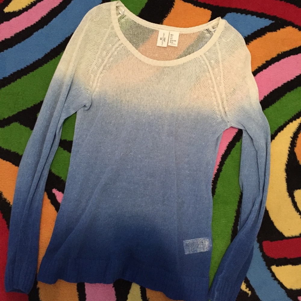ombré sweater